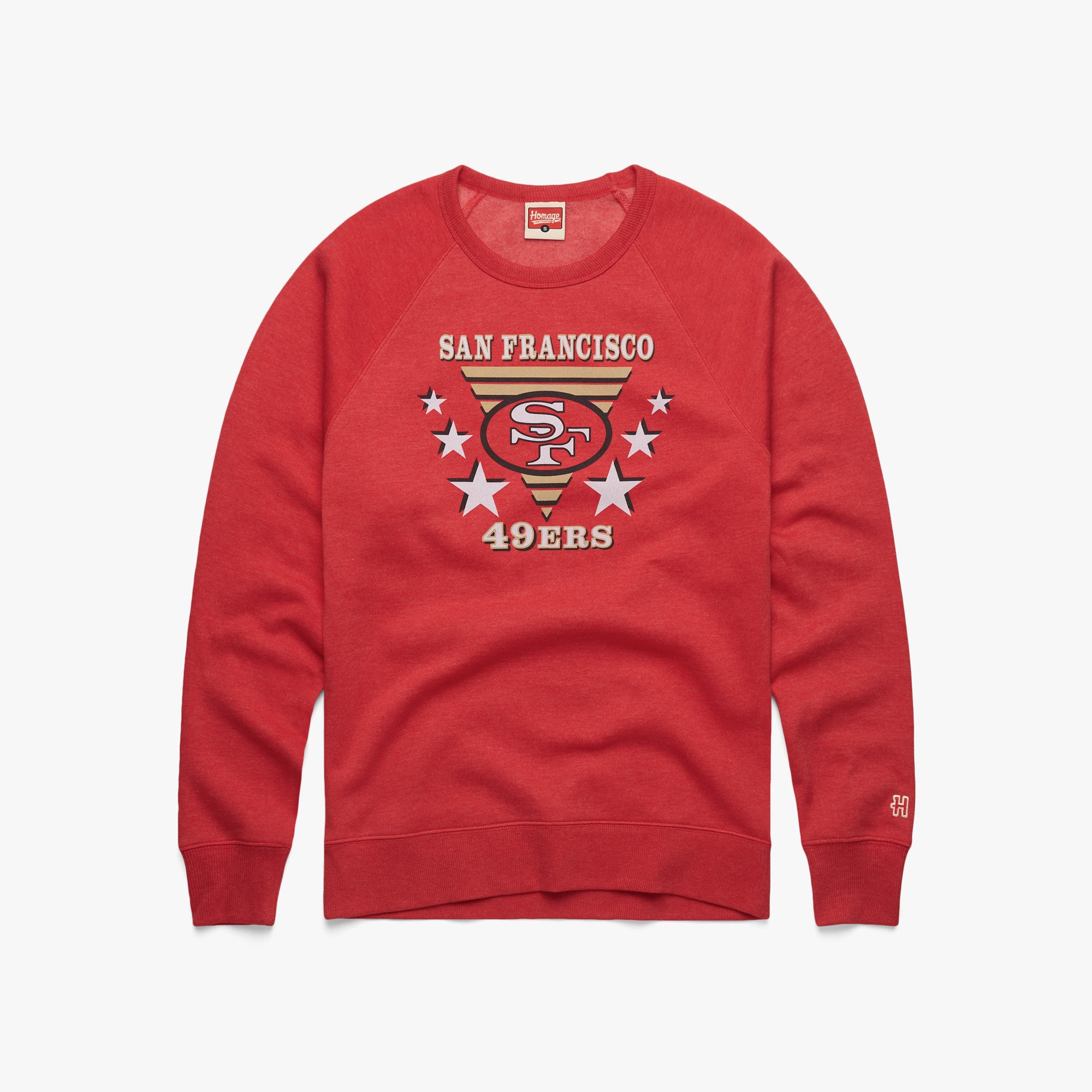 San Francisco 49ers Super Star Crewneck Cheap Sale New Arrival