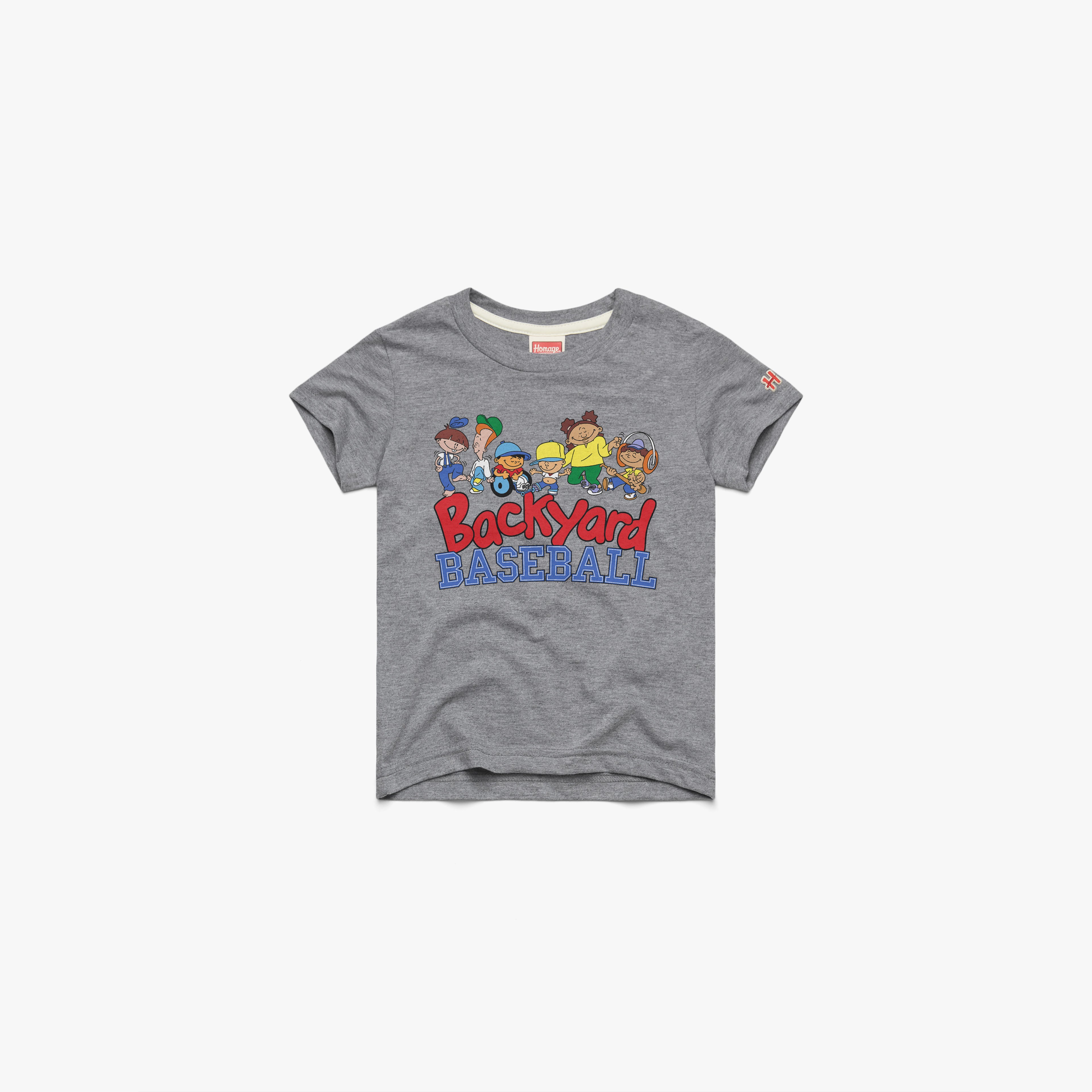 Youth Backyard Baseball Logo 100% Authentic