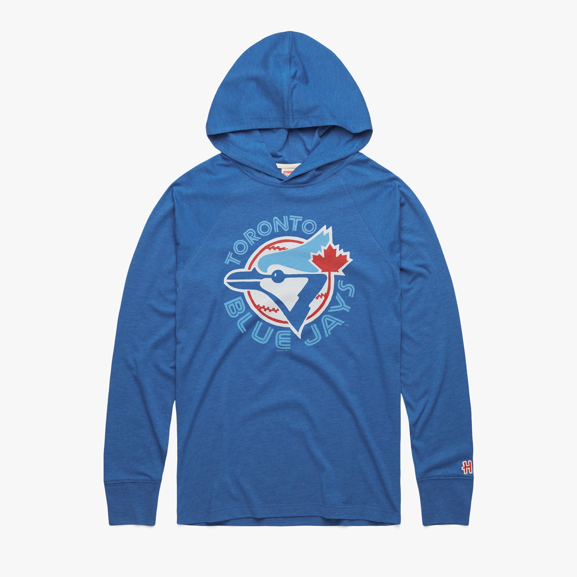 Toronto Blue Jays '77 Lightweight Hoodie Clearance Pictures