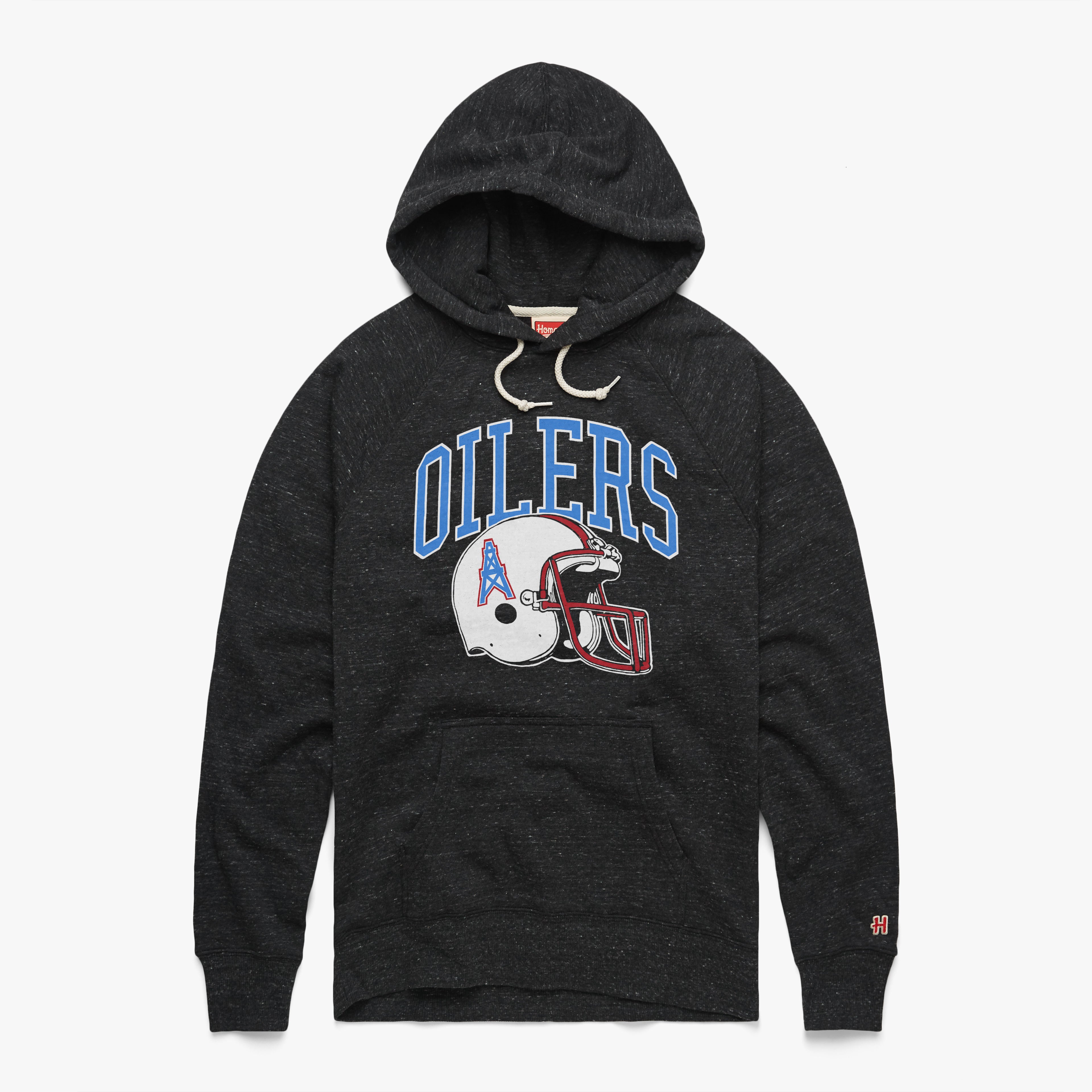 Oilers Football Helmet Retro Hoodie Buy Cheap 2025 Newest