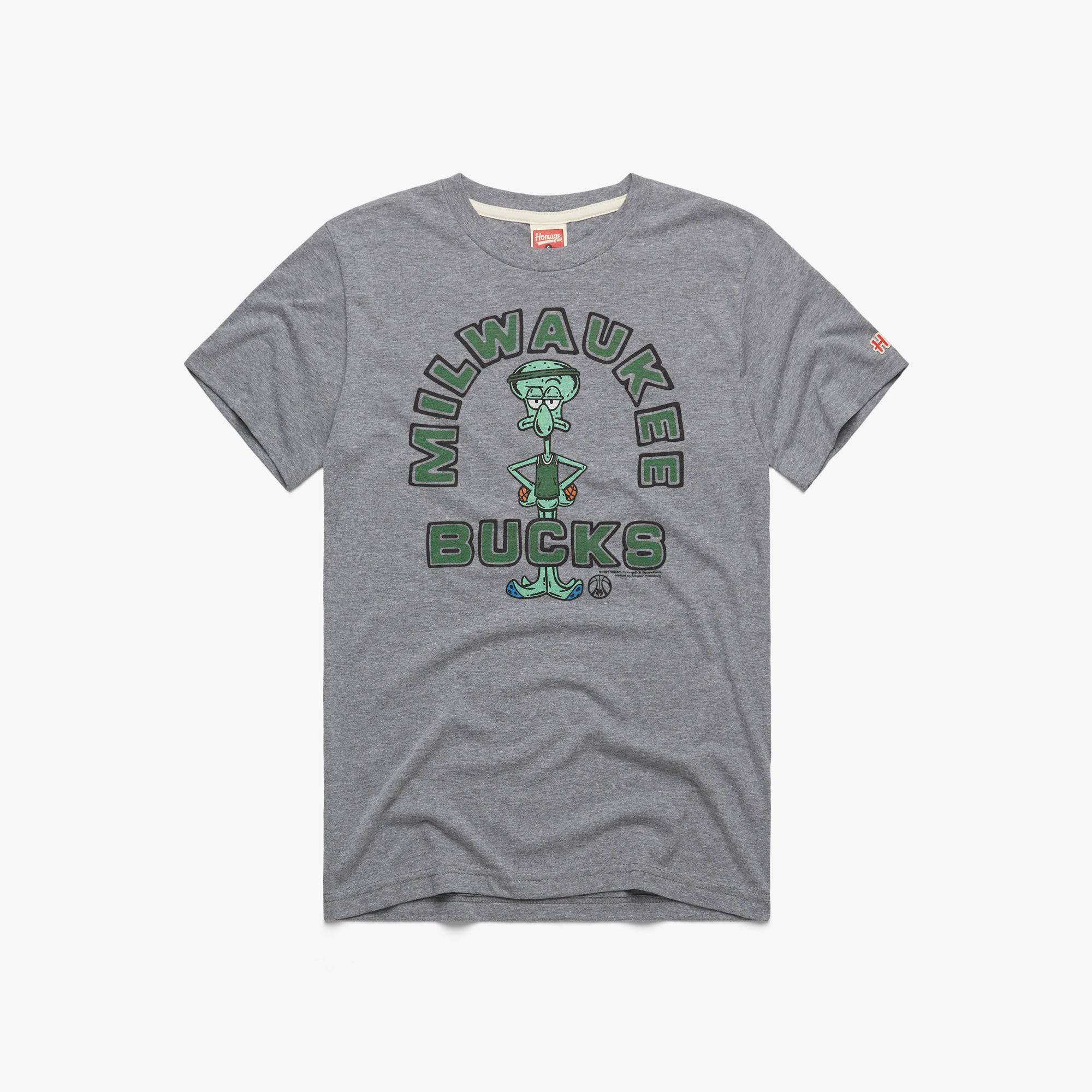 SpongeBob Squidward X Milwaukee Bucks Clearance Classic